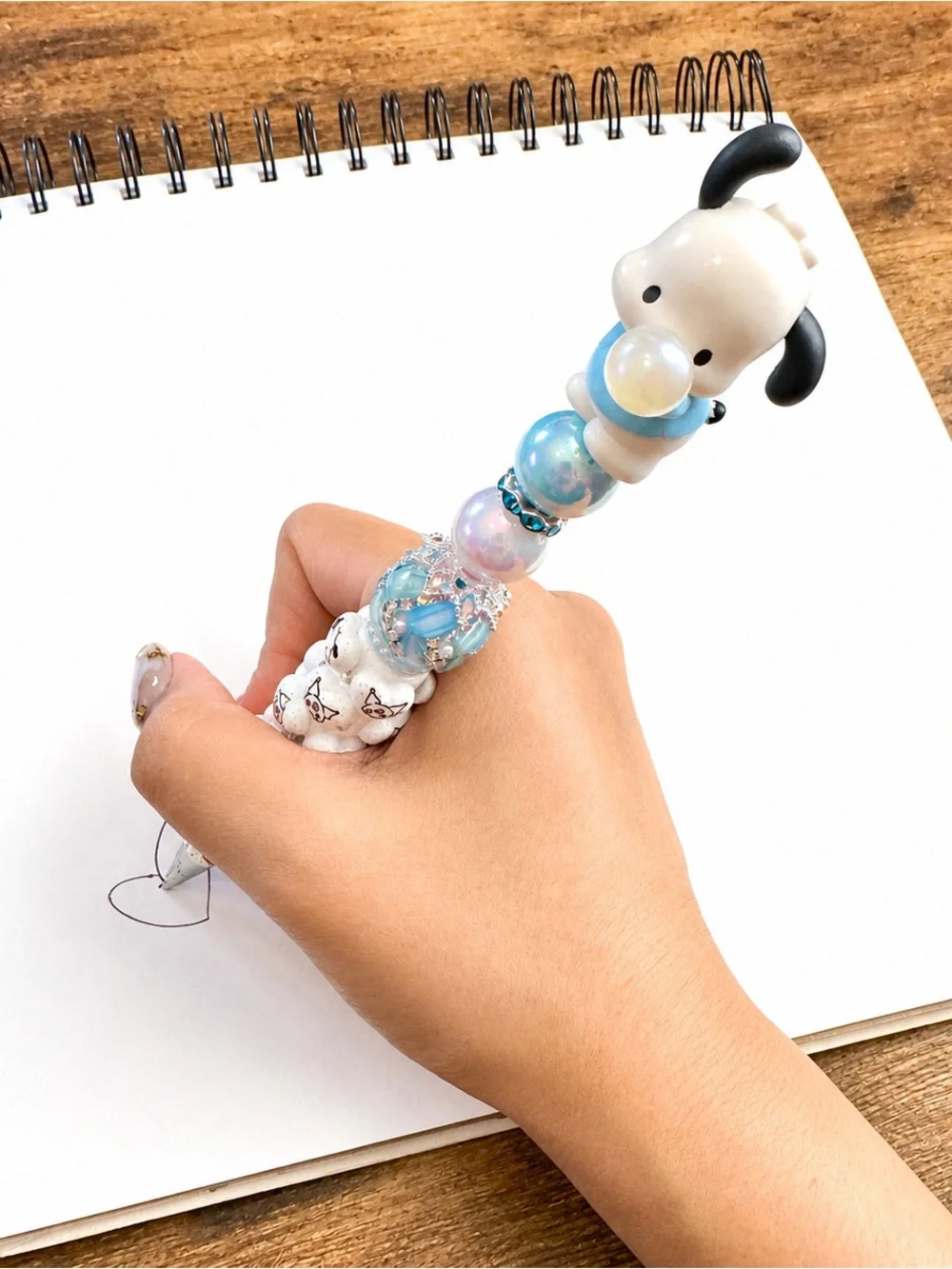POCHACCO Pen - Blue and White